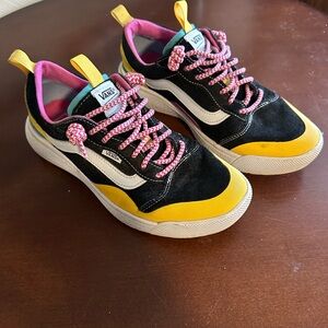 Vans multi color ultra range, in very good condition. Size 10